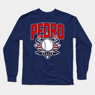 Vintage Boston Baseball Pedro Long Sleeve T-Shirt